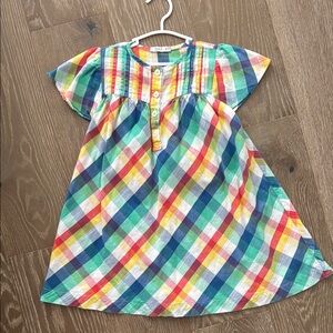 Colorful Plaid Dress